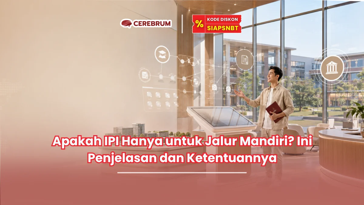 Apakah IPI Hanya untuk Jalur Mandiri? Ini Penjelasan dan Ketentuannya