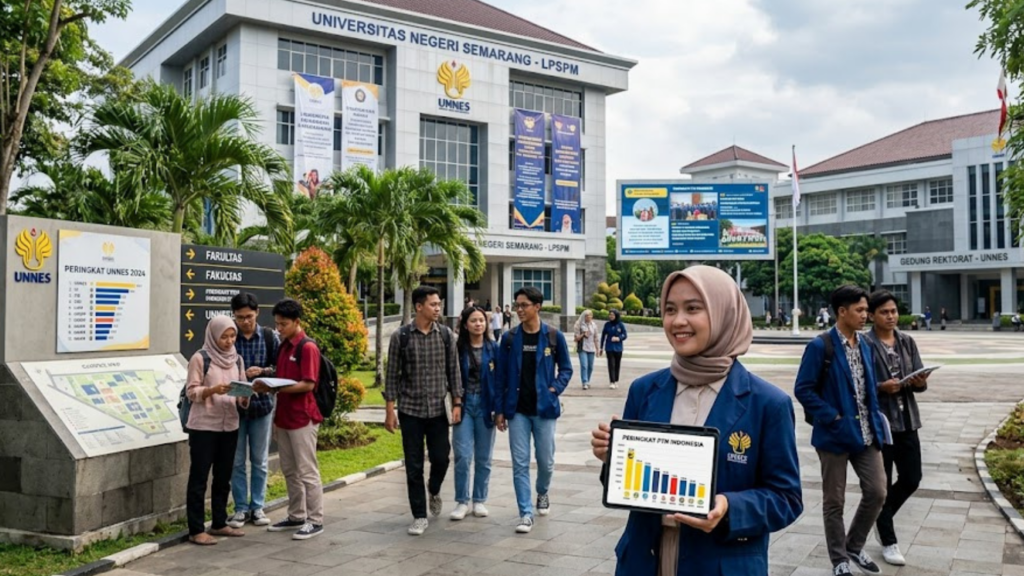 Posisi Unnes dalam Peringkat Perguruan Tinggi Indonesia