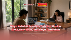 Biaya Kuliah Universitas Terbuka: Rincian SIPAS, Non-SIPAS, dan Biaya Tambahan