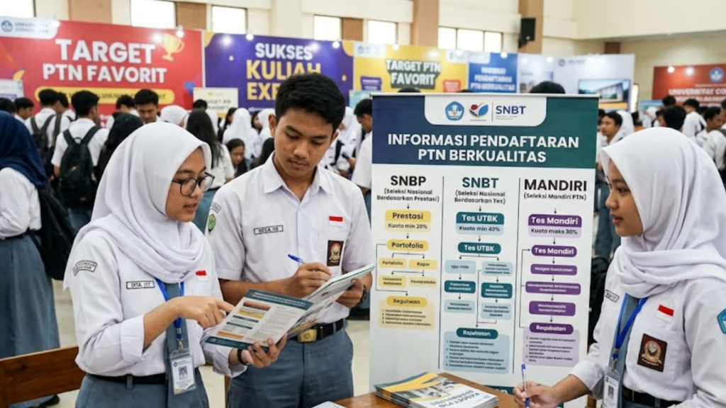 Memahami Perbedaan Jalur SNBT, SNBP, dan Mandiri untuk Target PTN Berkualitas