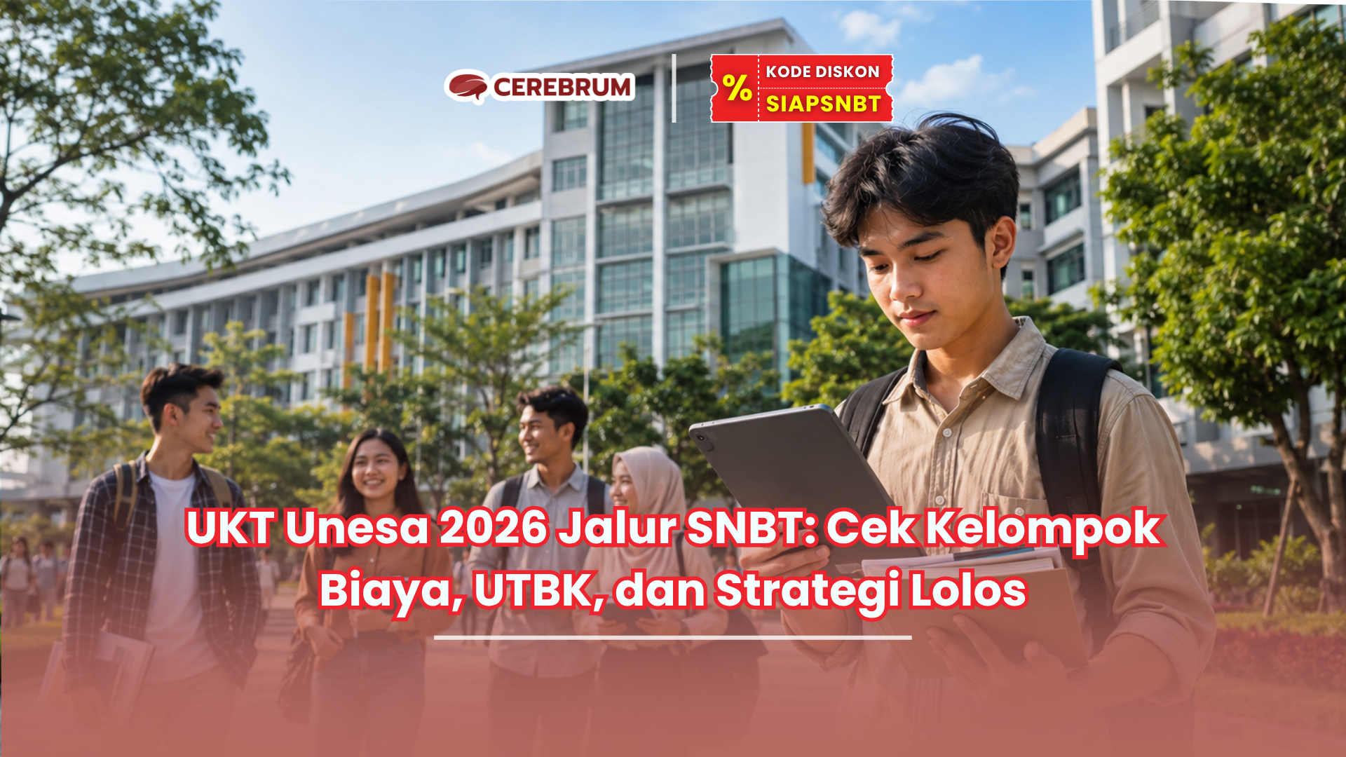 UKT Unesa 2026 Jalur SNBT: Cek Kelompok Biaya, UTBK, dan Strategi Lolos