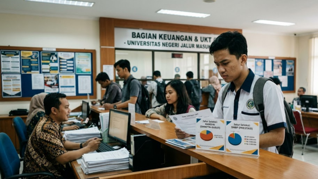 Pengaruh Jalur Masuk terhadap UKT
