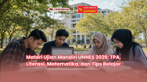 Materi Ujian Mandiri UNNES 2026: TPA, Literasi, Matematika, dan Tips Belajar