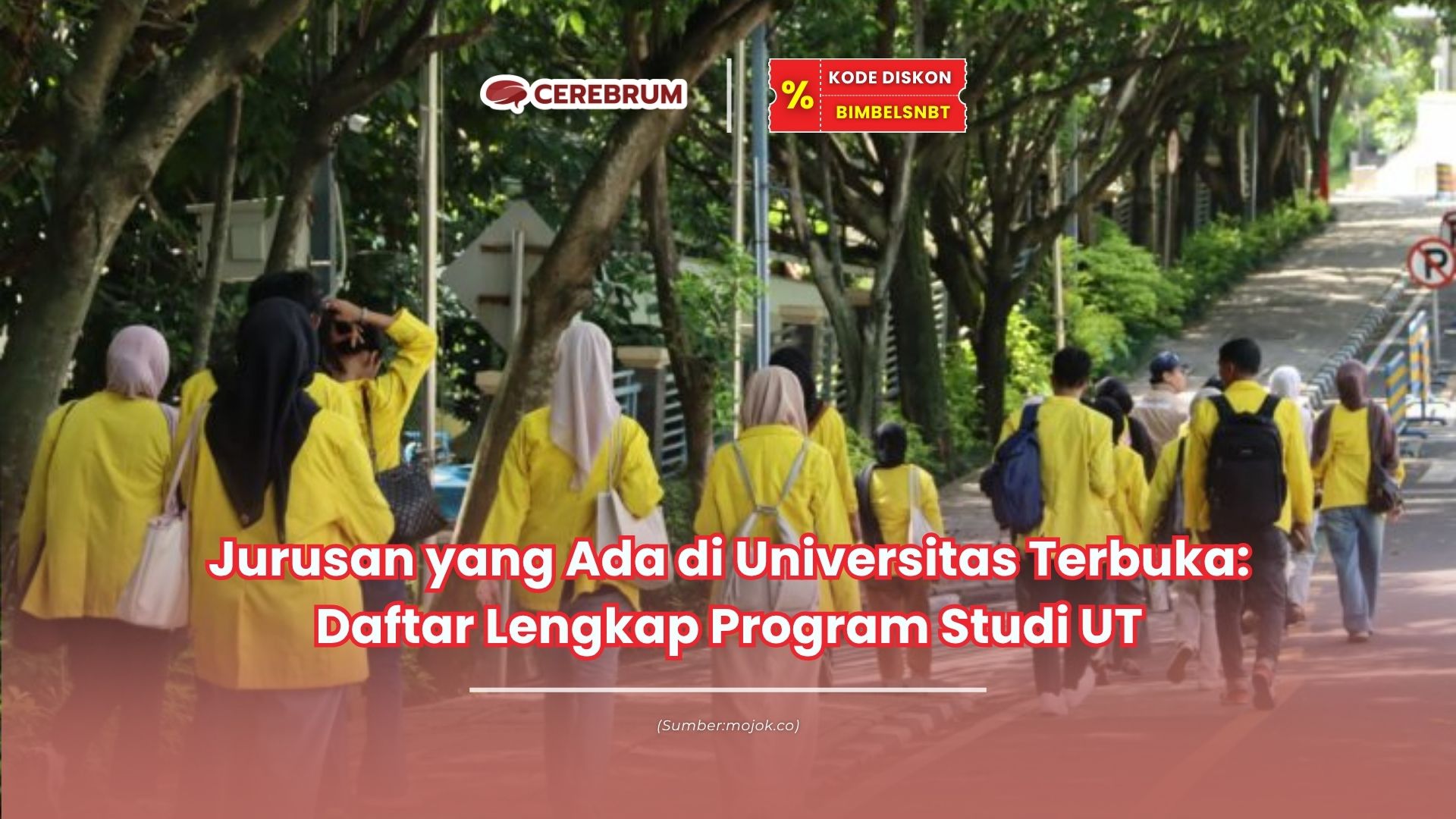 jurusan yang ada di universitas terbuka