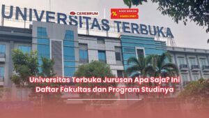 universitas terbuka jurusan apa saja