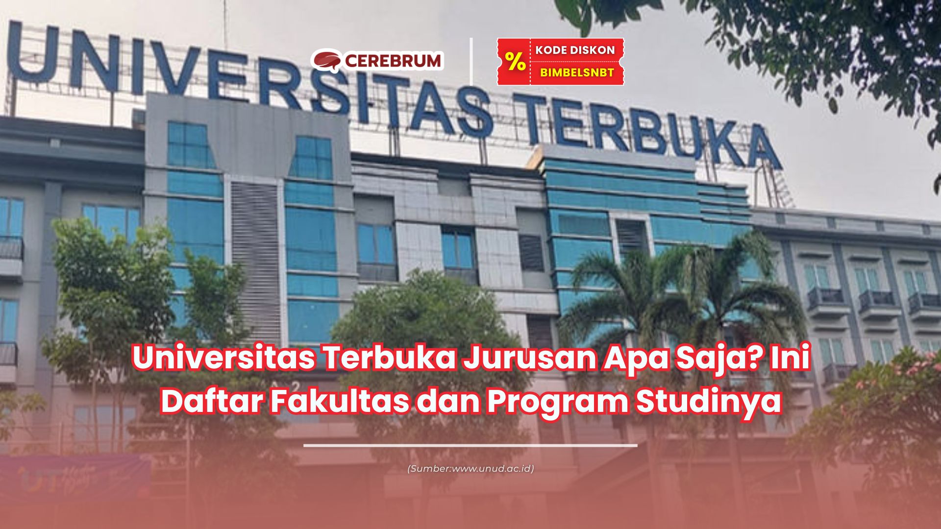universitas terbuka jurusan apa saja