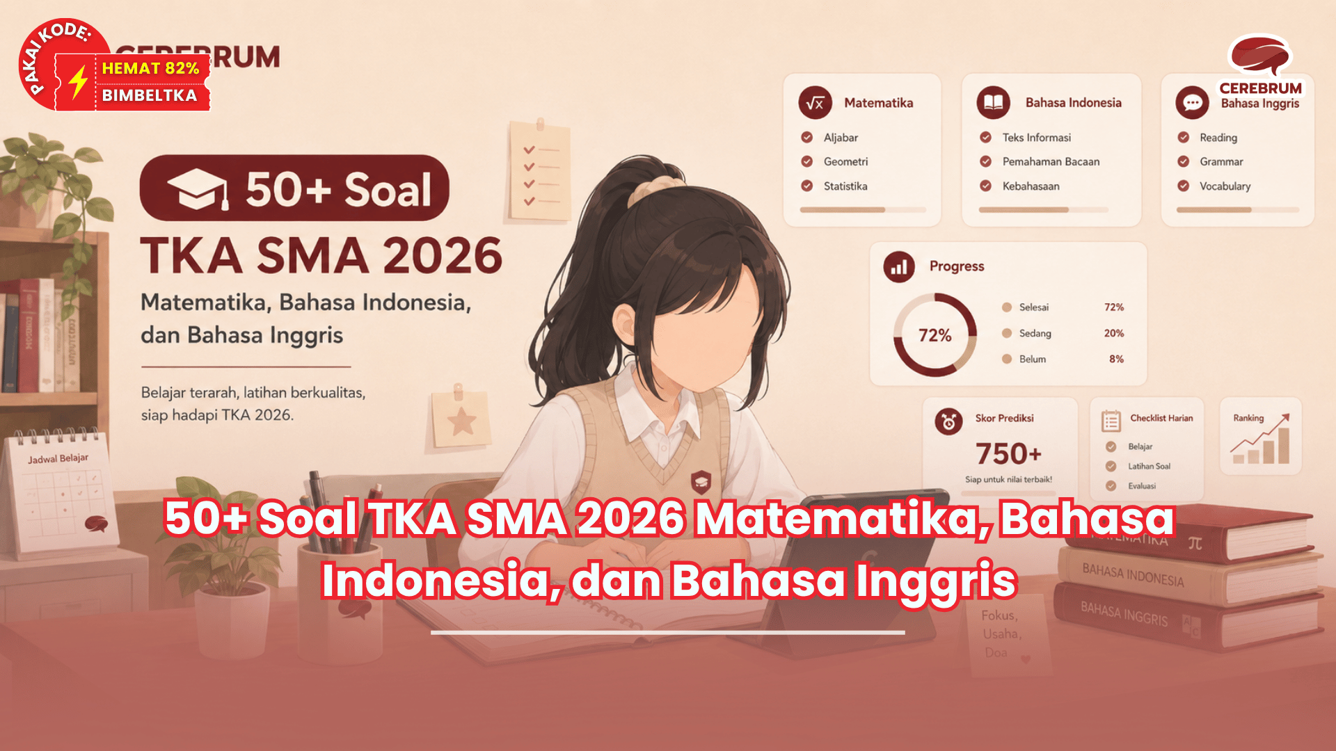 50+ soal TKA
