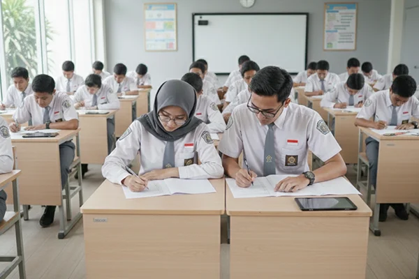Simulasi tryout UTBK SNBT untuk mengukur kesiapan siswa