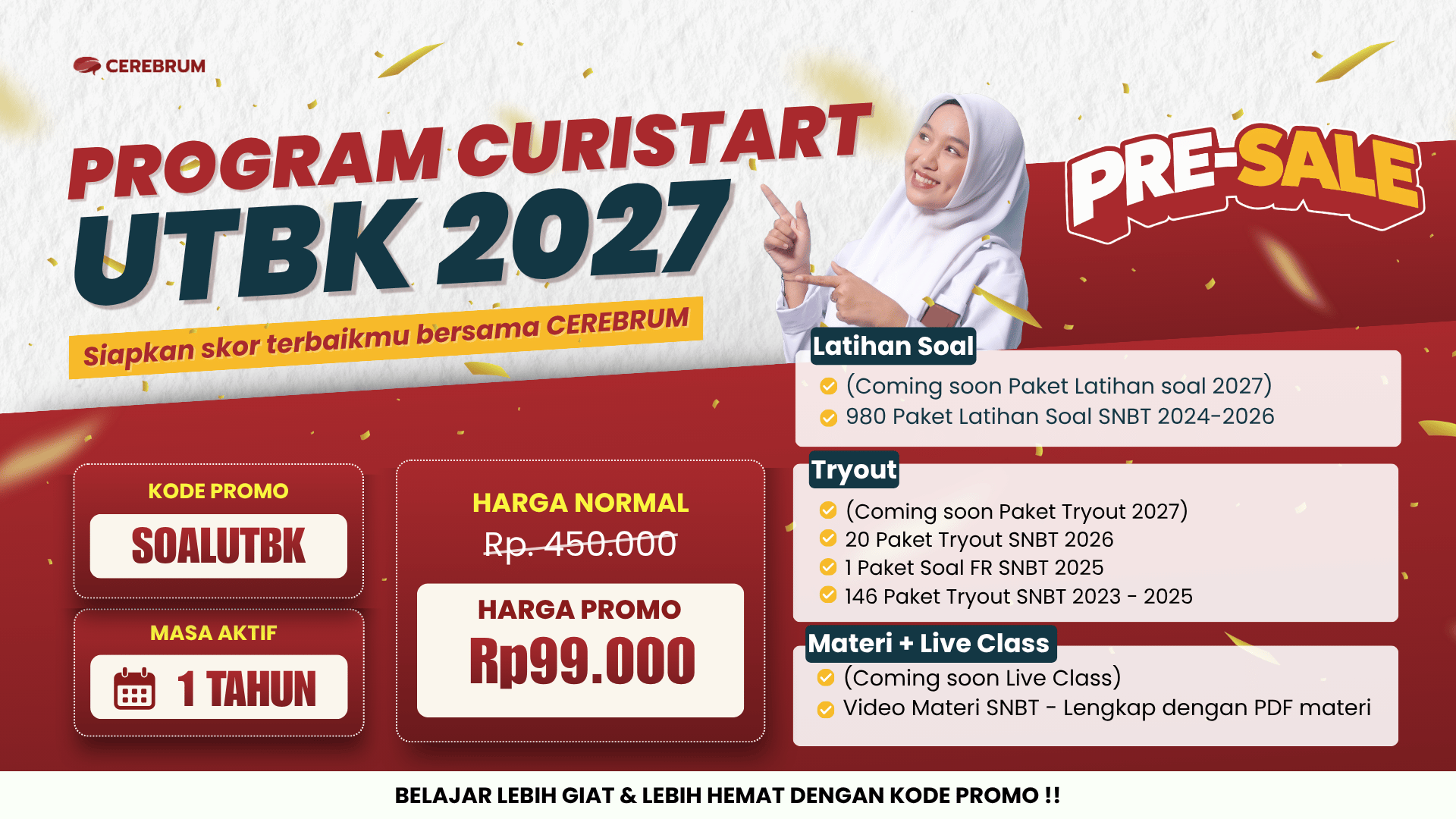 KODE PROMO CEREBRUM 22 September 2026 