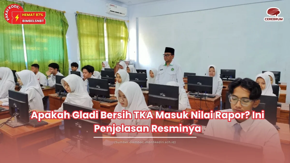 apakah gladi bersih tka masuk nilai