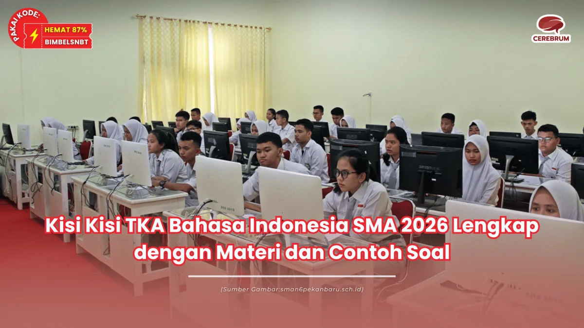 kisi kisi tka bahasa indonesia sma 2026