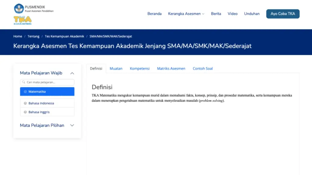 pusmendik soal tka