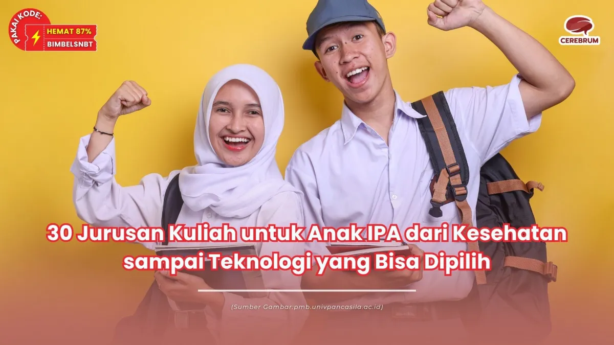 jurusan kuliah untuk anak ipa