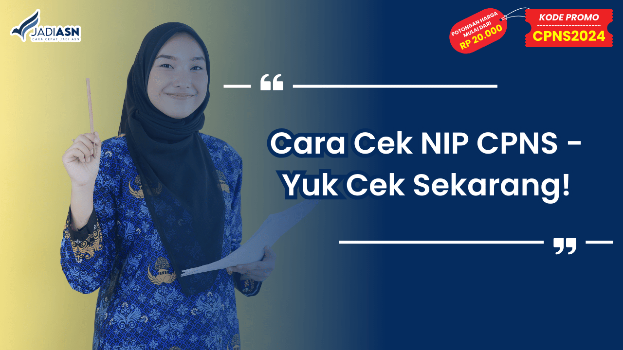 Cara Cek NIP CPNS