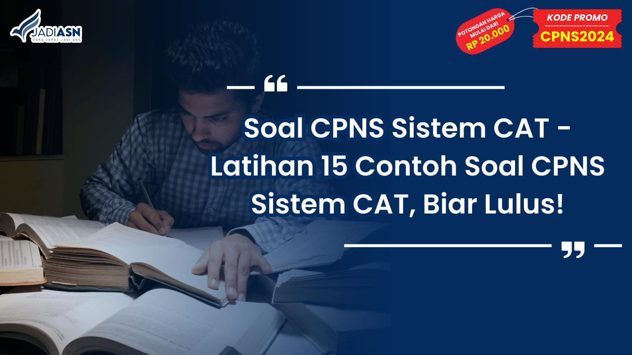 Soal CPNS Sistem CAT