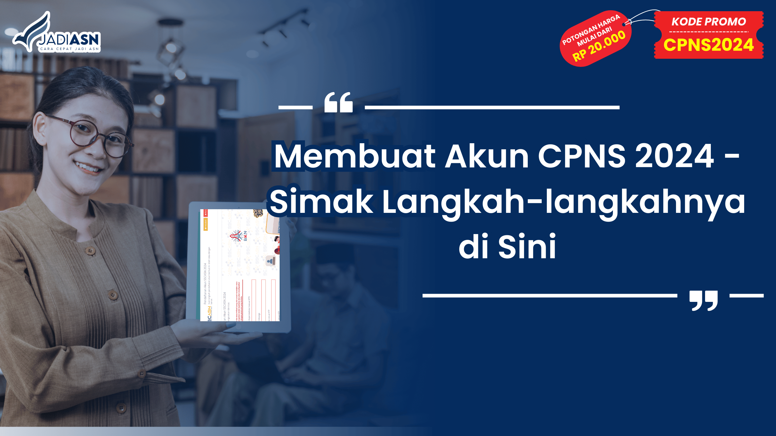 Membuat Akun CPNS 2024
