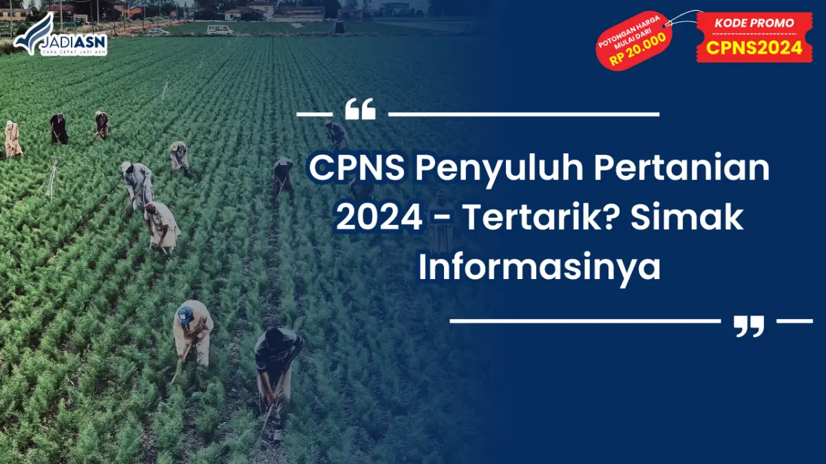 CPNS Penyuluh Pertanian 2024