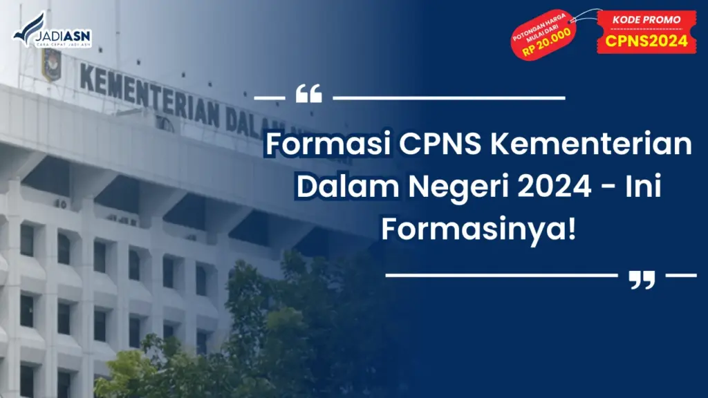 Formasi CPNS Kementerian Dalam Negeri 2024