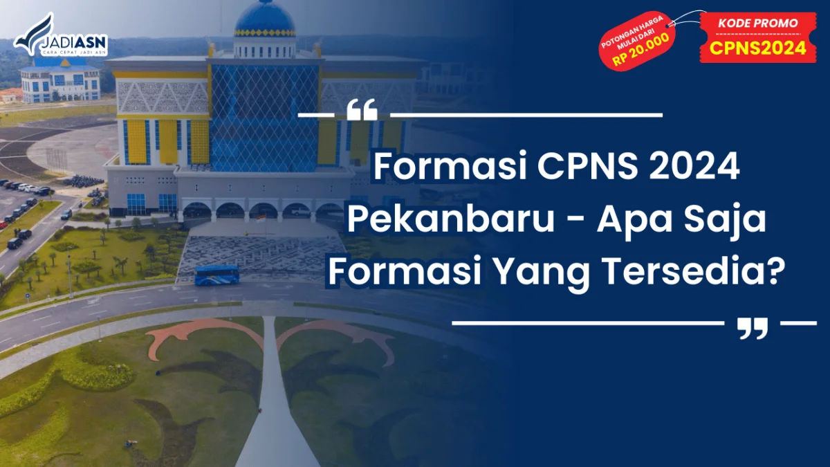 Formasi CPNS 2024 Pekanbaru