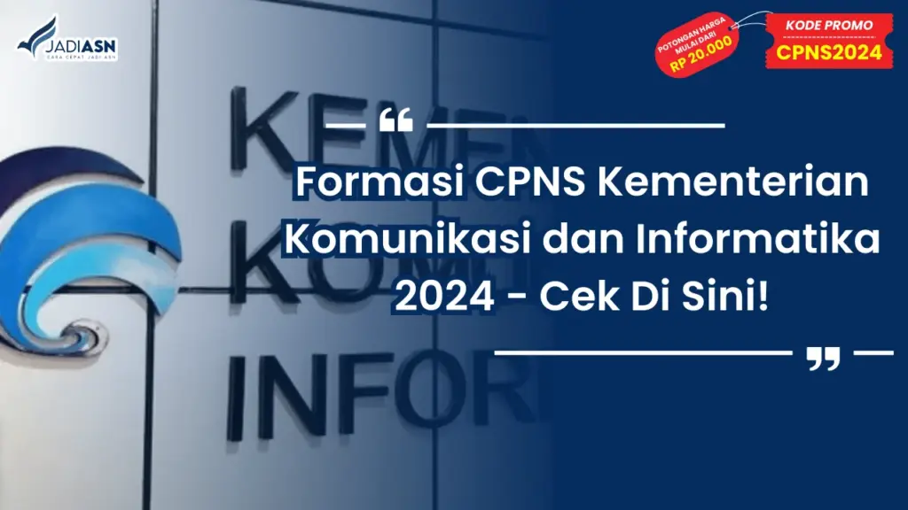 Formasi CPNS Kementerian Komunikasi dan Informatika 2024