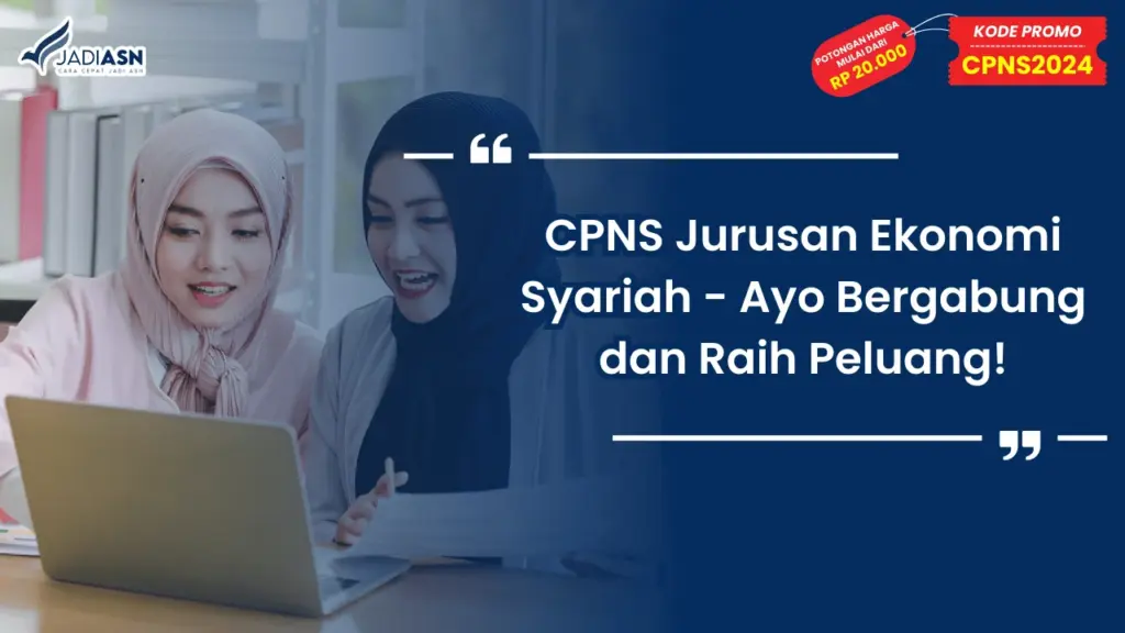 CPNS Jurusan Ekonomi Syariah