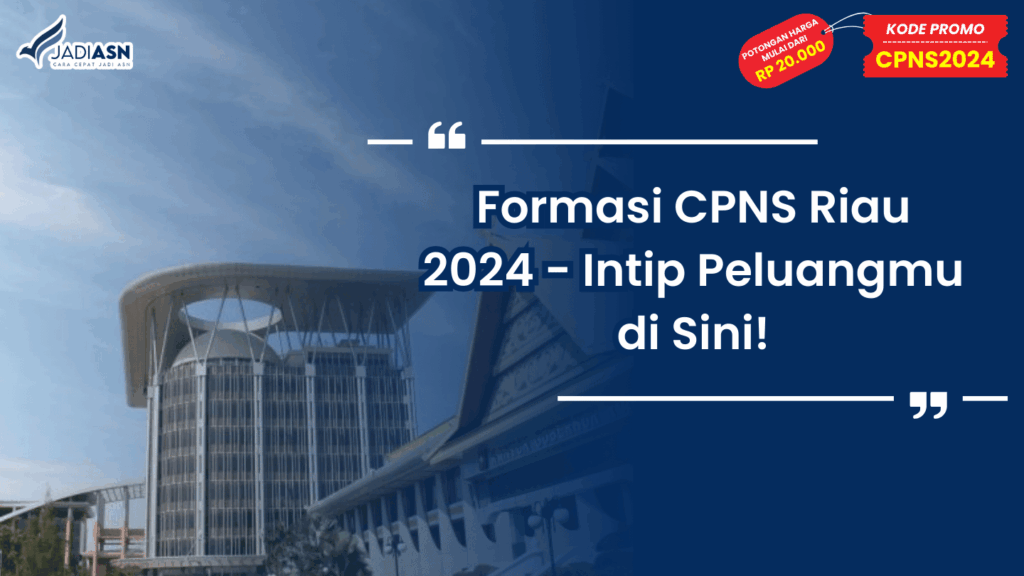 Formasi CPNS Riau 2024