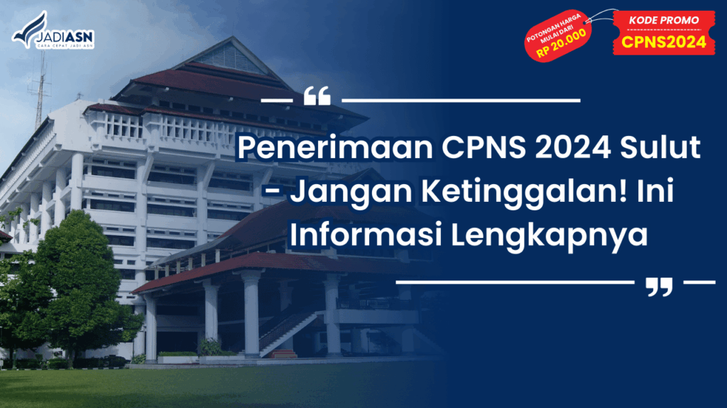 Penerimaan CPNS 2024 Sulut