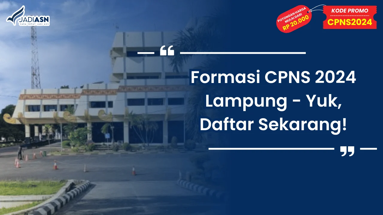 Formasi CPNS 2024 Lampung