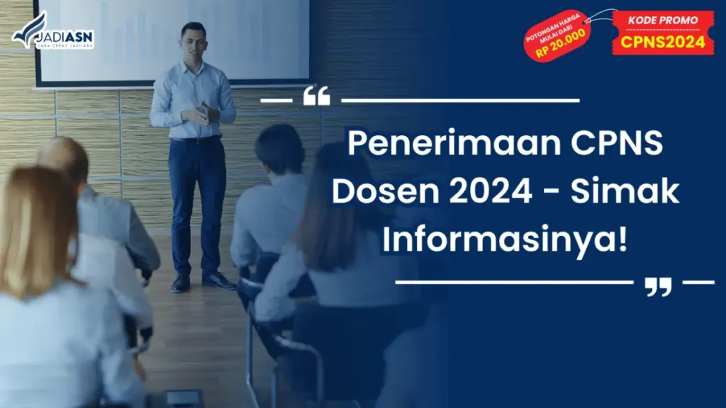 Penerimaan CPNS Dosen 2024