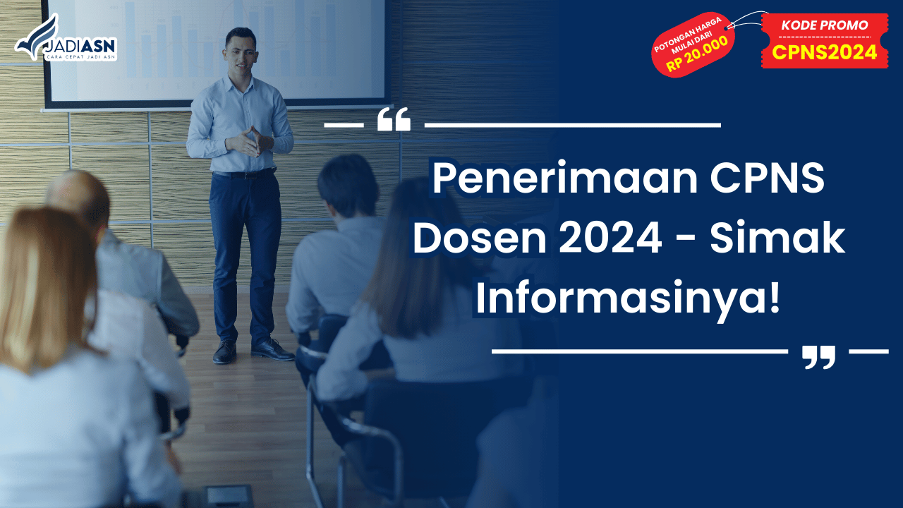 Penerimaan CPNS Dosen 2024