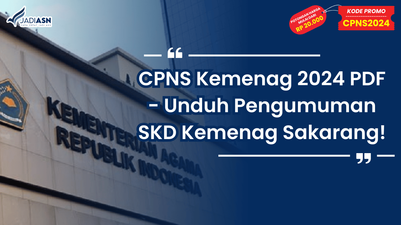 CPNS Kemenag 2024 PDF