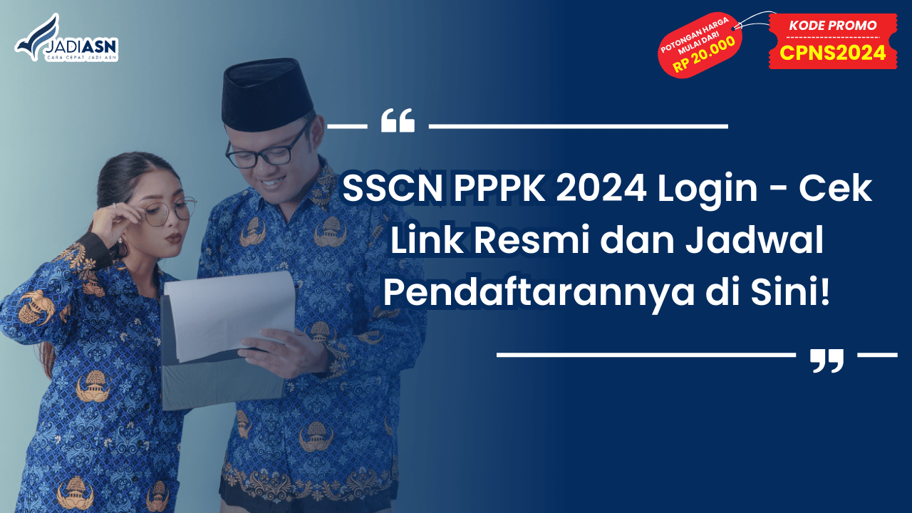 SSCN PPPK 2024 Login
