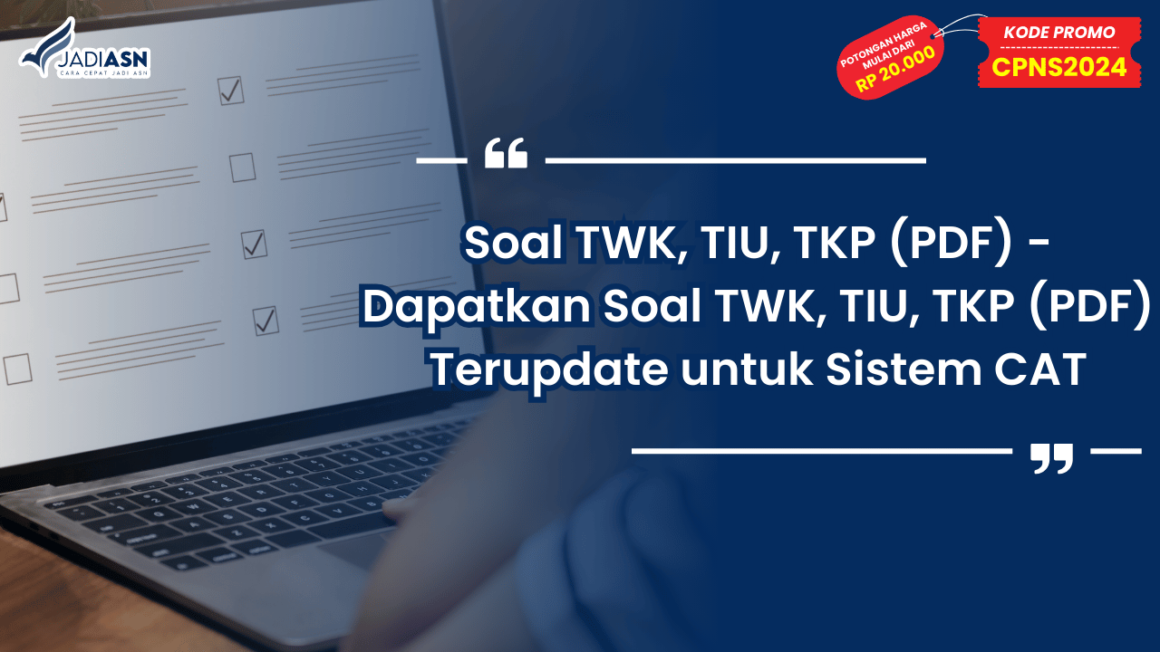Soal TWK, TIU, TKP (PDF)