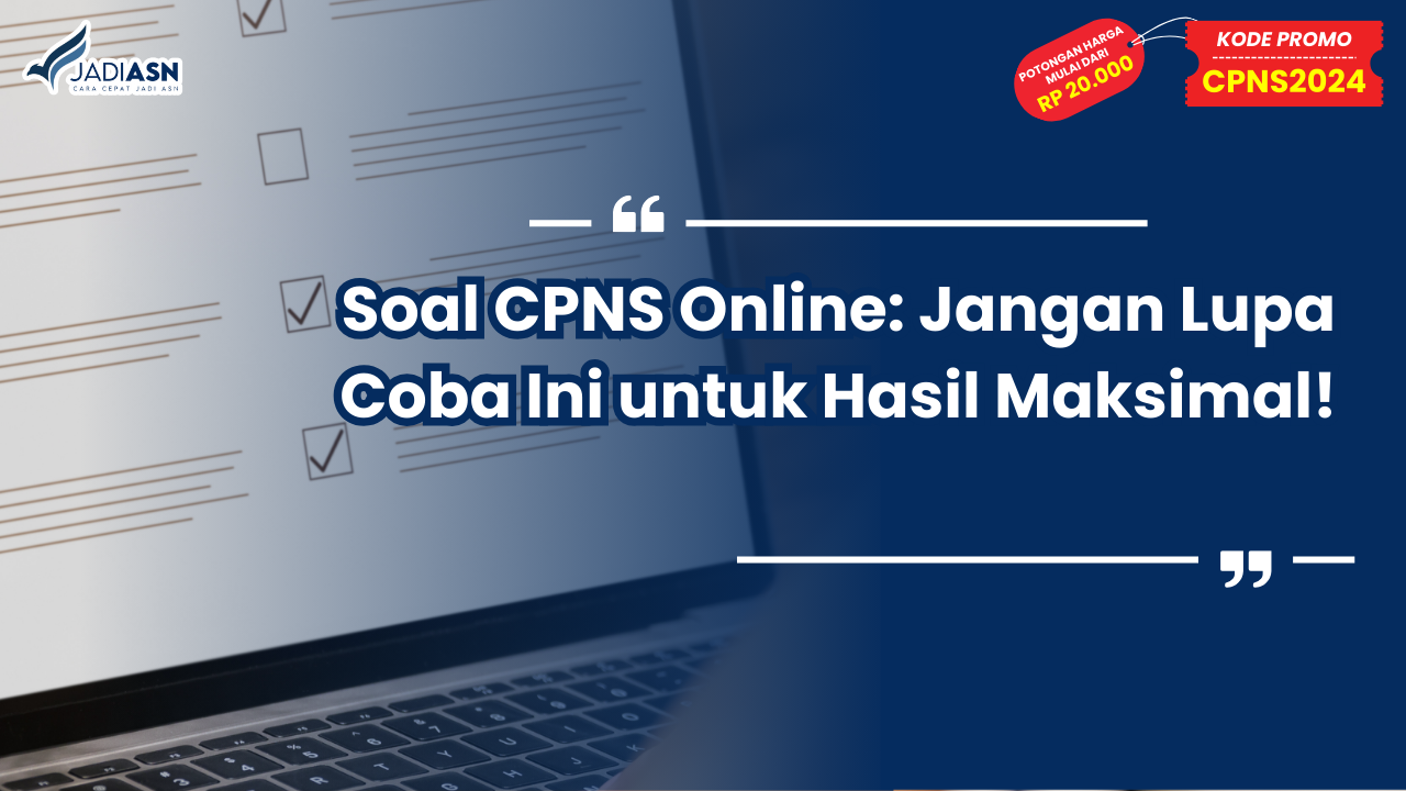 Soal CPNS Online