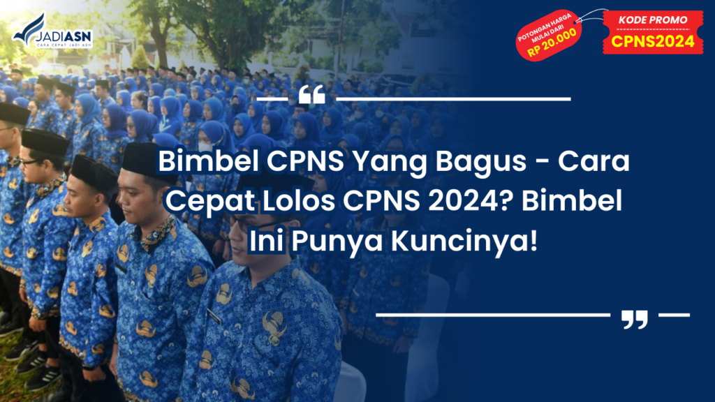 Bimbel CPNS Yang Bagus