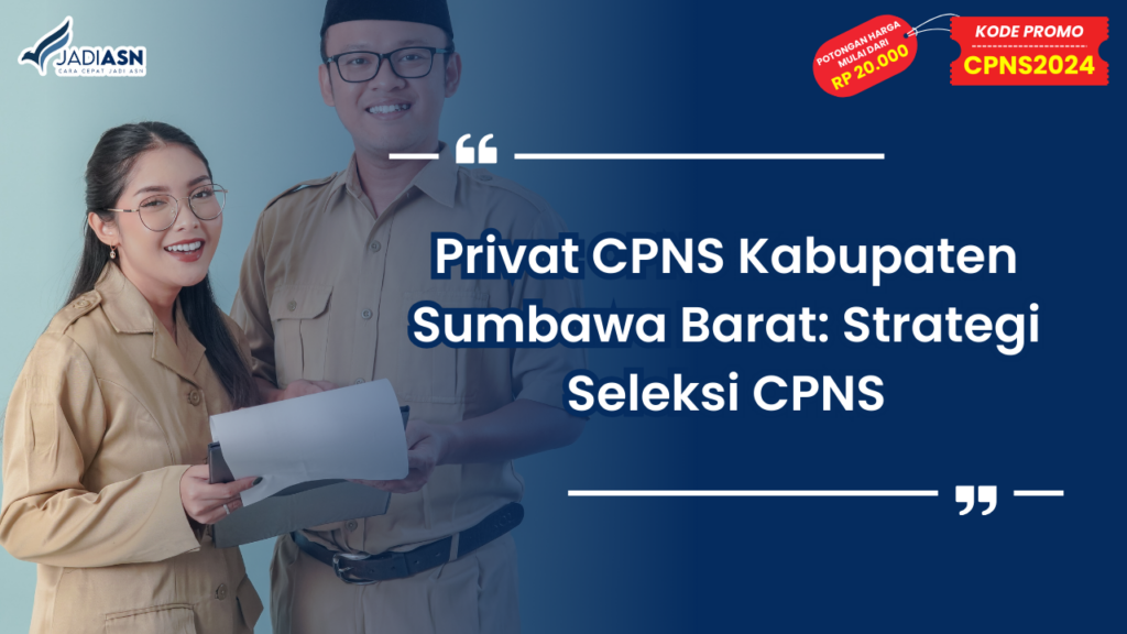 Privat CPNS Kabupaten Sumbawa Barat