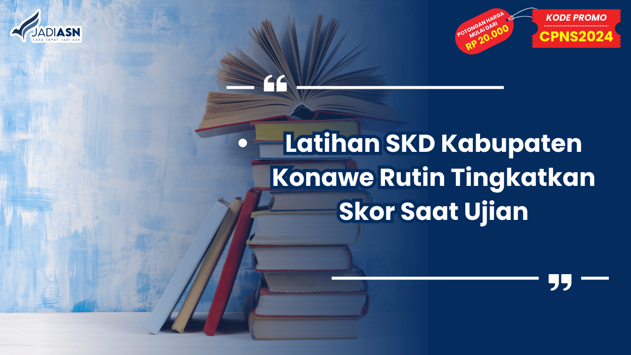 Latihan SKD Kabupaten Konawe Rutin Tingkatkan Skor Saat Ujian
