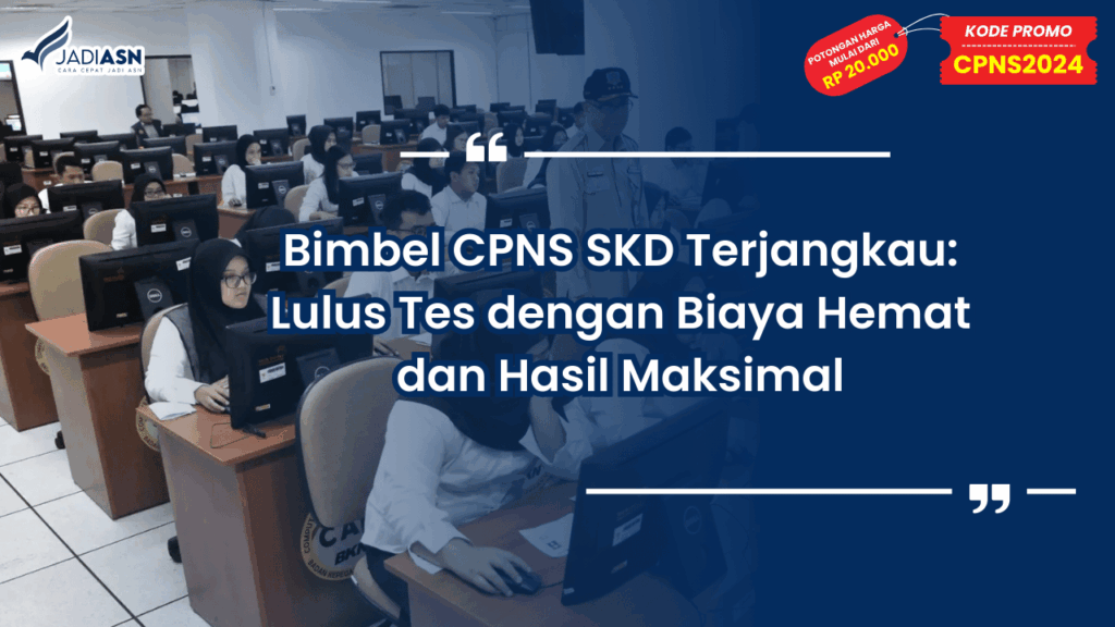 Bimbel CPNS SKD Terjangkau