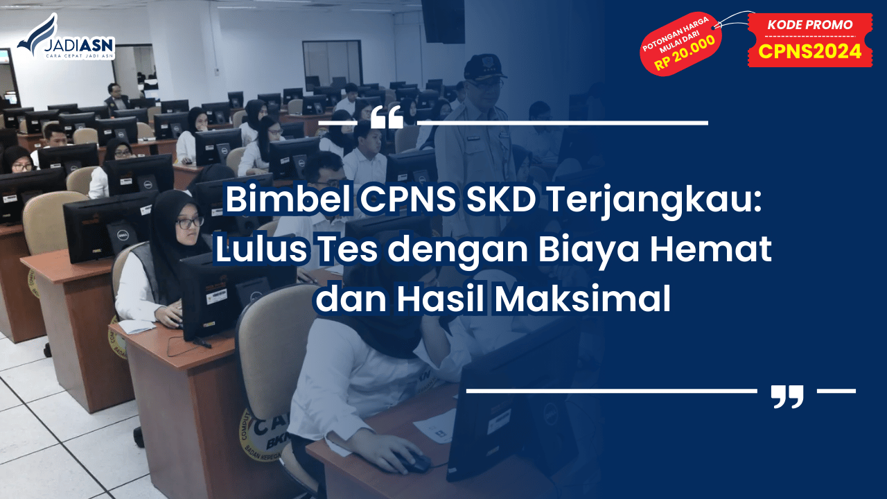 Bimbel CPNS SKD Terjangkau