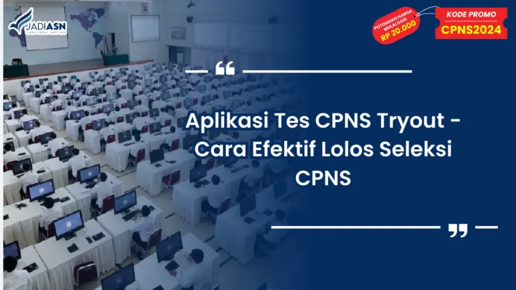Aplikasi Tes CPNS Tryout