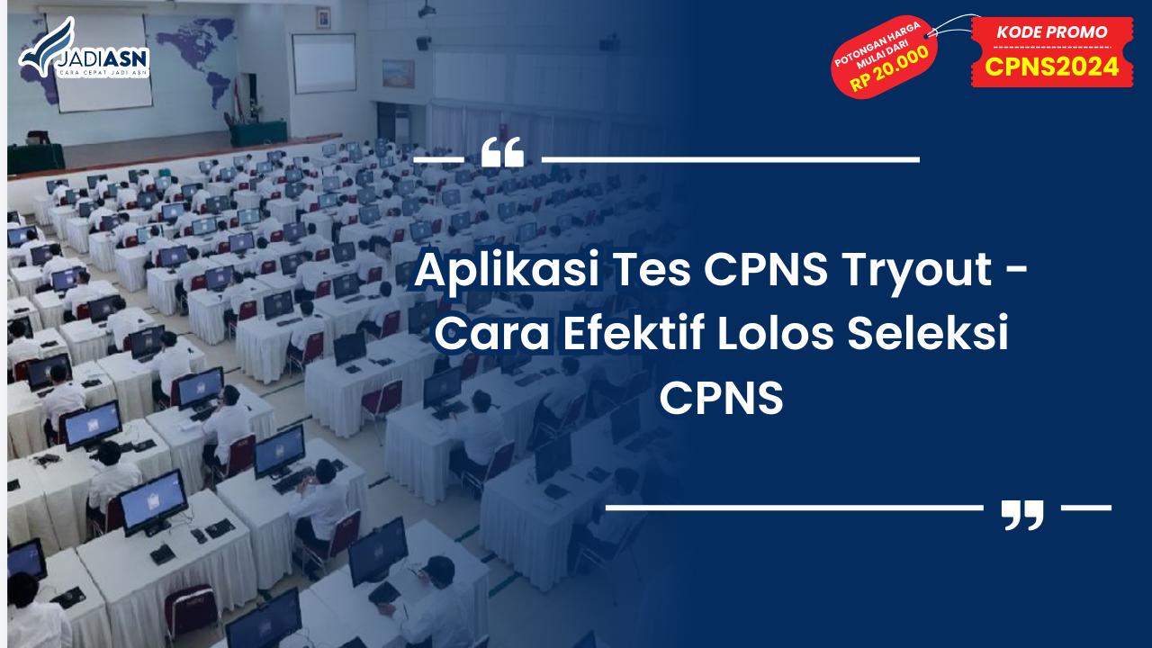 Aplikasi Tes CPNS Tryout