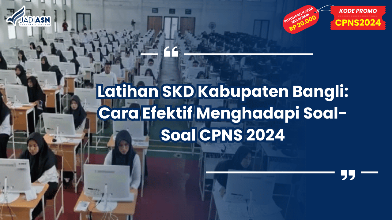 Latihan SKD Kabupaten Bangli
