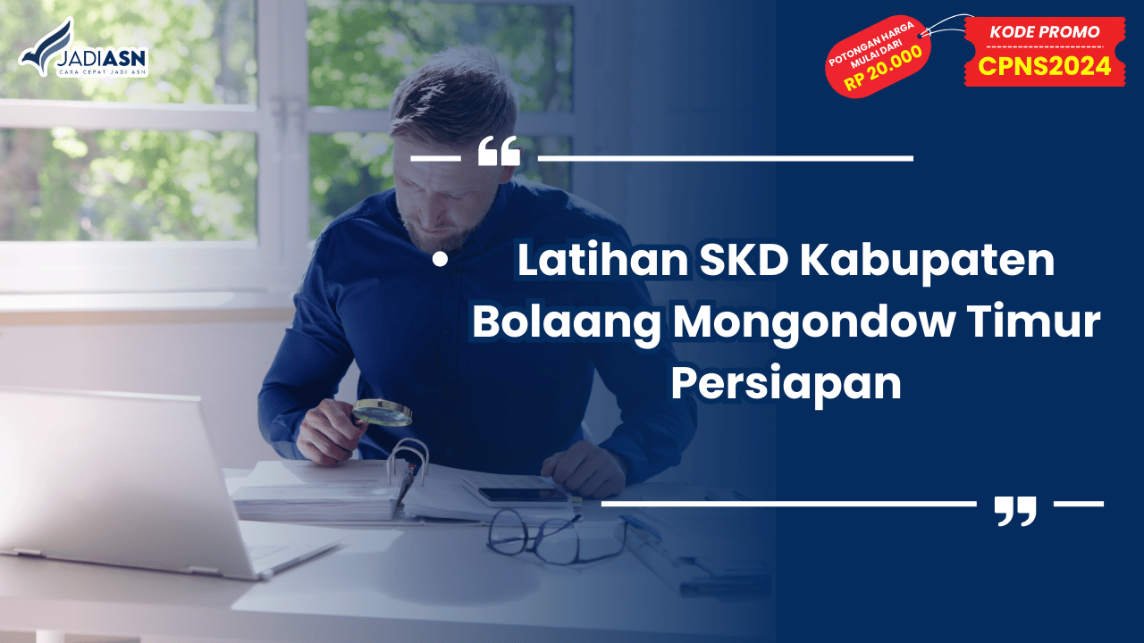 Latihan SKD Kabupaten Bolaang Mongondow Timur Persiapan
