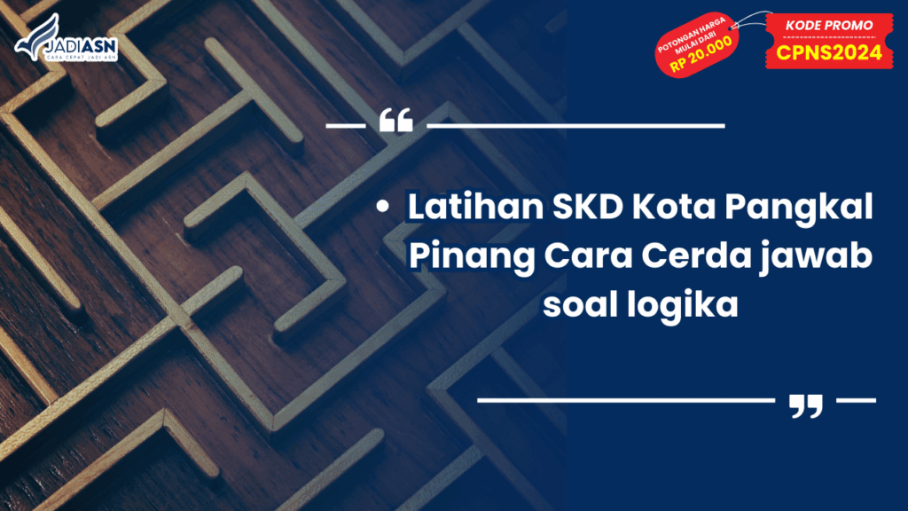 Latihan SKD Kota Pangkal Pinang