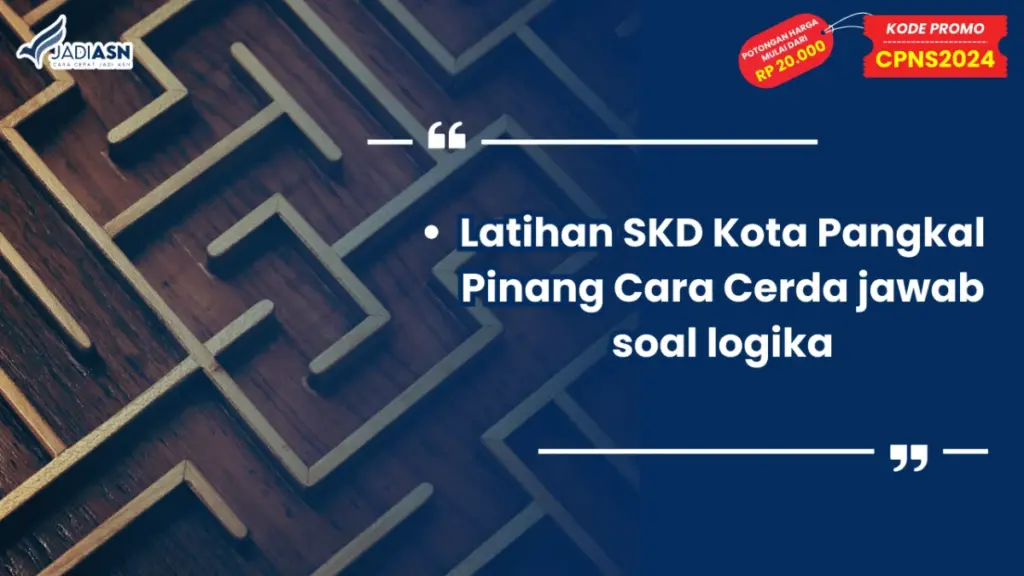 Latihan SKD Kota Pangkal Pinang