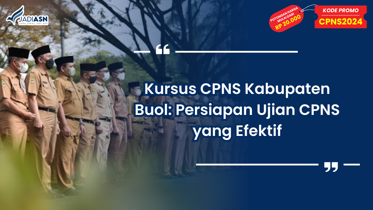 Kursus CPNS Kabupaten Buol
