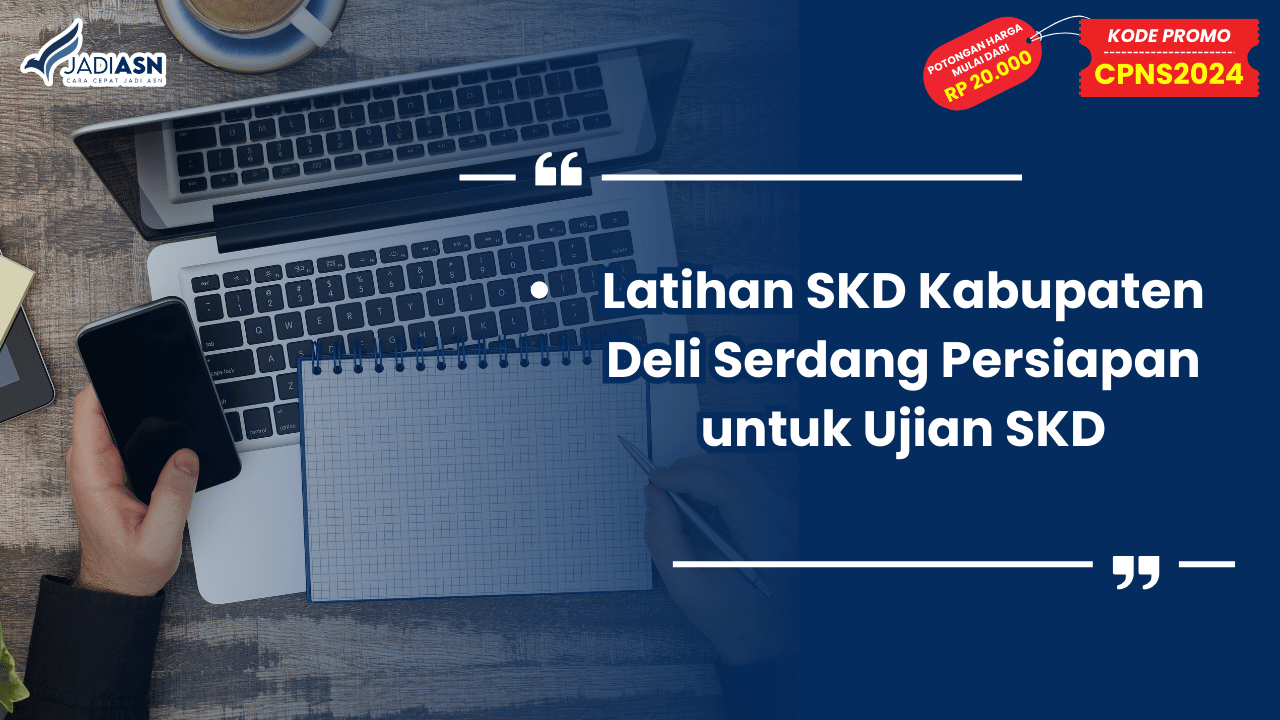 Latihan SKD Kabupaten Deli Serdang