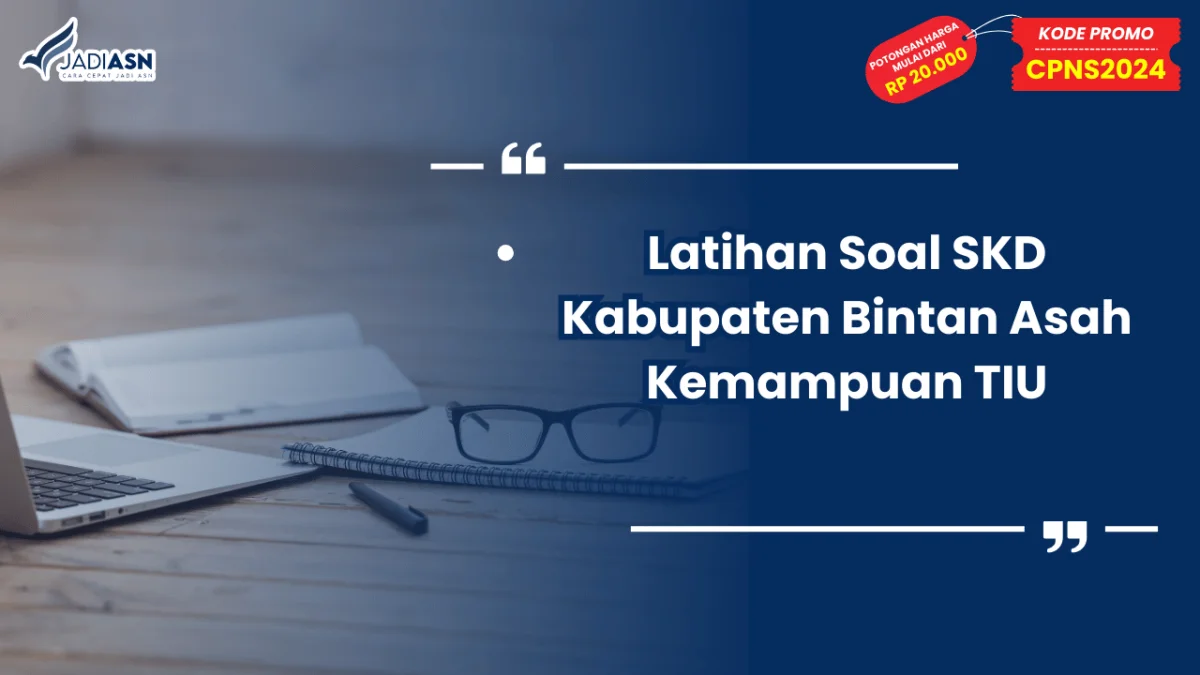 Latihan Soal SKD Kabupaten Bintan