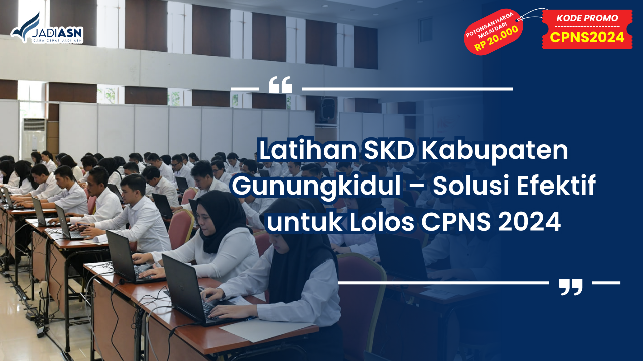 Latihan SKD Kabupaten Gunungkidul