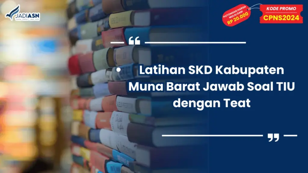 Latihan SKD Kabupaten Muna Barat